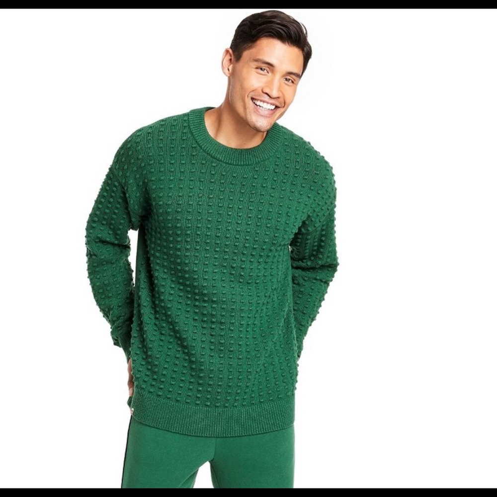 Men's Textured Sweater - LEGO® Collection x
Target Green - Extra Large